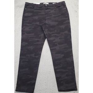 Social Standard by Sanctuary Ankle Skinny Jeans Womens 16 Multi Camo Mid Rise